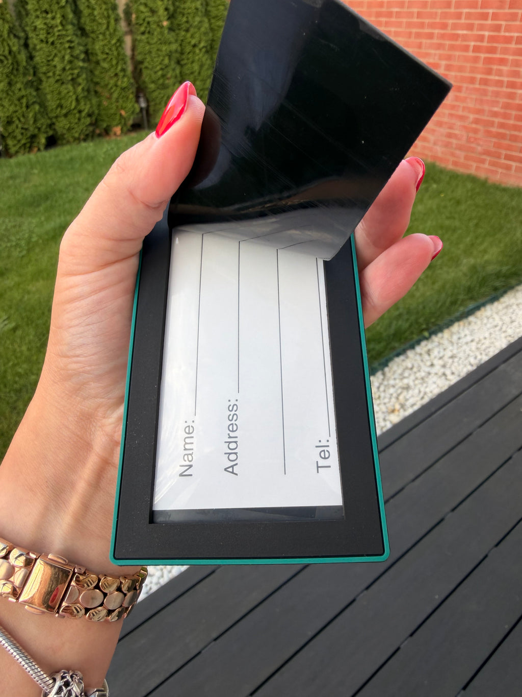 Luggage Tag - Teal