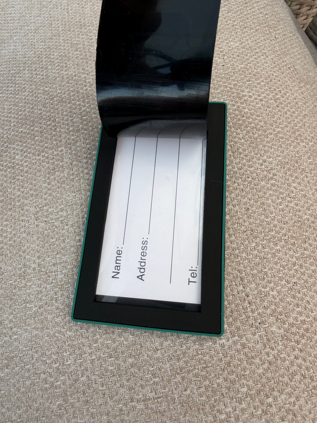 Luggage Tag - Teal