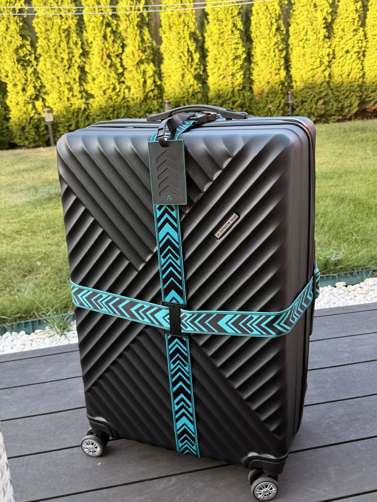 Smart Luggage Strap - Teal